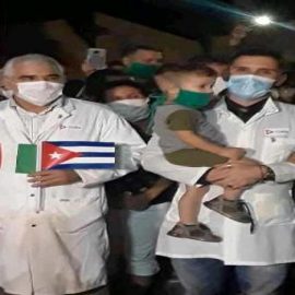 Reciben en Morón a médicos que combatieron la Covid-19 en Lombardía