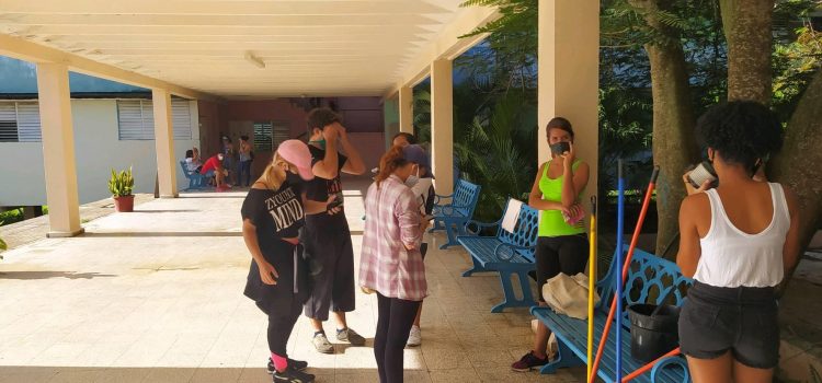 Trabajo voluntario en la Facultad de Ciencias Médicas de Ciego de Ávila Trabajo voluntario en la Facultad de Ciencias Médicas de Ciego de Ávila