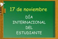Día Internacional de los Estudiantes Día Internacional de los Estudiantes