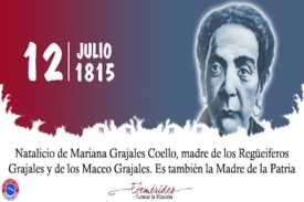 Natalicio de Mariana Grajales Natalicio de Mariana Grajales